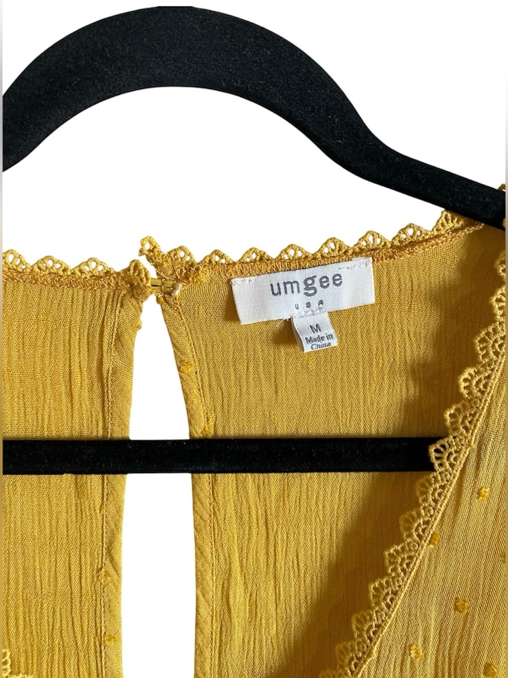 Women’s UMGEE Sleeveless Crochet Lace Dress Size M - Picture 2 of 3